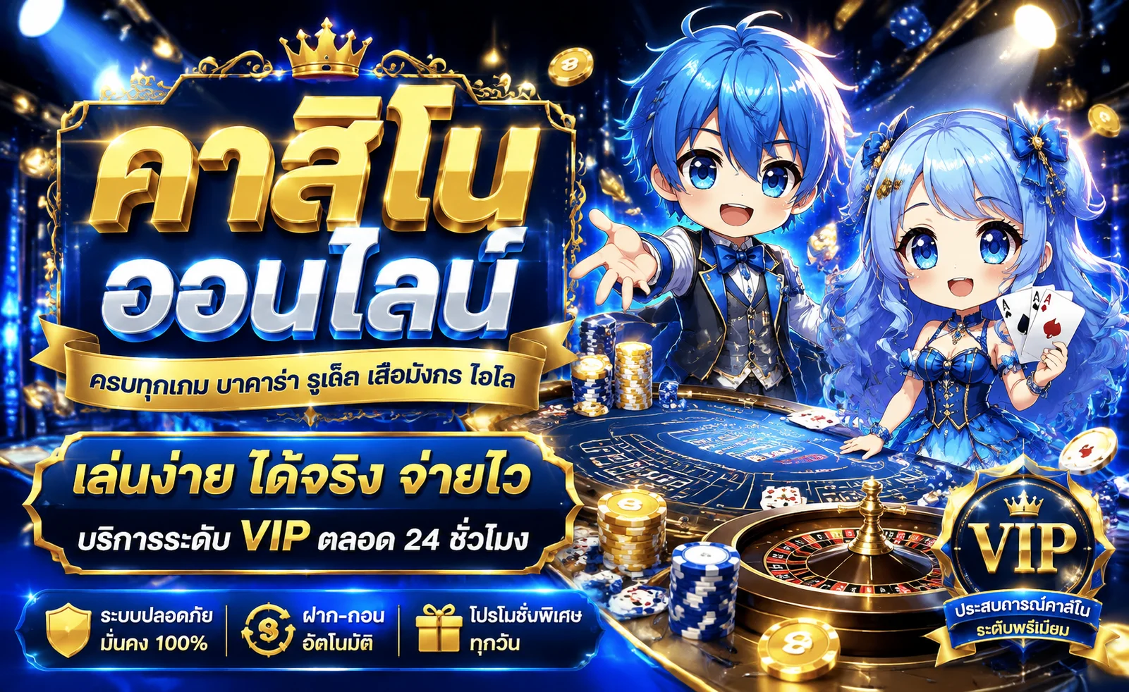 คาสิโนออนไลน์ 1WIN1 บาคาร่าสดถ่ายทอดจากห้องจริง